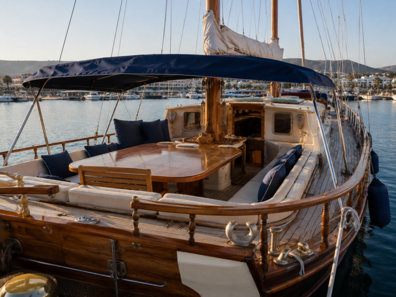 Örnek İlan – Bodrum Marina’da 18 Metre Ahşap Gulet