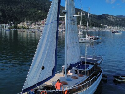 Fethiye Kordon’da 17 Metre Gulette Konaklama