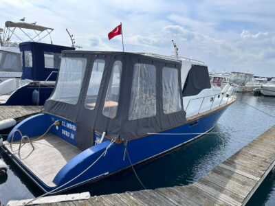 Ataköy Marina’da 10 Metre Özel Yapım Motoryatta Konaklama